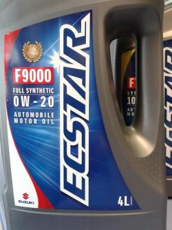 Motorolaj Suzuki Ecstar 0W20 4L, gyári